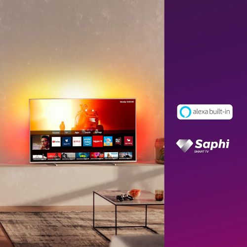 필립스 Philips 58PUS7855/12 LED TV, Silver, UltraHD/4K, WiFi, Ambilight, Dolby