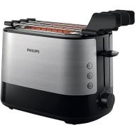 Philips HD2639/90 ? Toaster (730 W, Extra Large Slot, Sandwich Accessories), Black and Silver