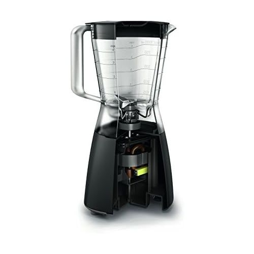 필립스 Philips Daily Collection Blender HR2052 / 90 - blender (1.25 l, shaker, black, plastic, stainless steel, 450W)