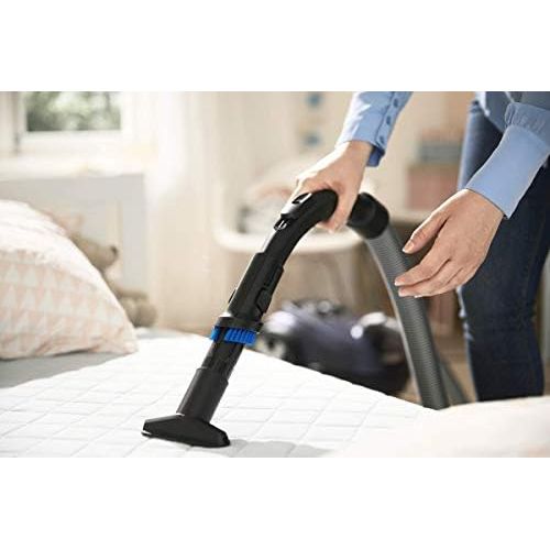 필립스 Philips Performer Silent FC8780/09 Vacuum Cleaner with Bag, Plastic, Blue