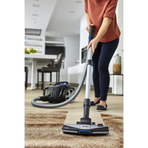 필립스 Philips fc9742/09 Bagless Vacuum Cleaner PowerPro Expert, A + AAC, Power Cyclone 8 Technology, Brush TriActive +, Filter Eco, Black, 2 Litres