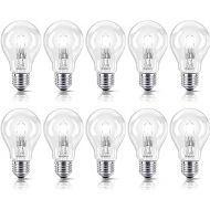 Philips EcoClassic Halogen Light Bulb 28?W Replaces 35?W E27, warm white (Pack of 10?8727900661965