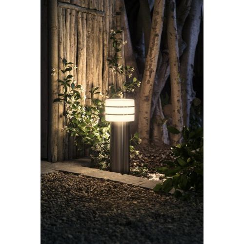 필립스 Philips Hue Tuar LED Plinth Light for Outdoor Use, Dimmable, Warm White Light, Controllable via App, Compatible with Amazon Alexa (Echo, Echo Dot)