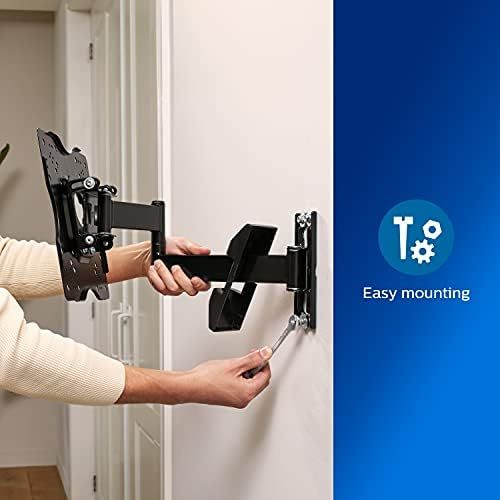 필립스 Philips SQM9442 Universal TV Wall Mount Tilting Bracket for TVs up to 60 Inches and 25 kg