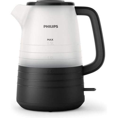 필립스 Philips HD9334/90 Kettle, 2200 W, 1.5 L, Transparent/Black