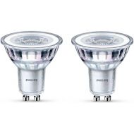 Philips LED WarmGlow Lamp Replaces 35?W, Dimmable, Reflector, GU10, Warm White, 2200 2700?K, ?245?Lumens