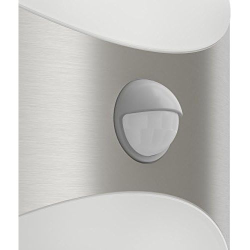 필립스 Philips Outdoor Luminaire LED Wall Sconce without Motion Sensor Herb Inox Light Warm White