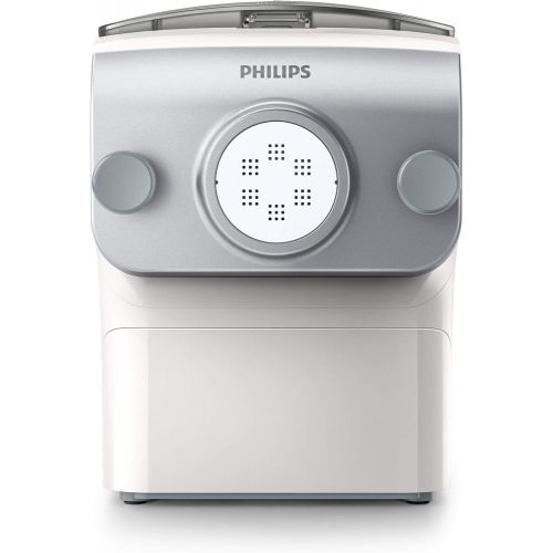 필립스 Philips HR2375/05 Fresh Pasta, 4 Different Pasta Variations, with Cleaning Accessories, Measuring Cup and Recipe Book, 200 W