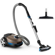 Philips Performer Active FC8577/9 with Cylinder 4L 900 Watt Black, Blue, Copper, Grey Vacuum Cleaner [Energy Class A]