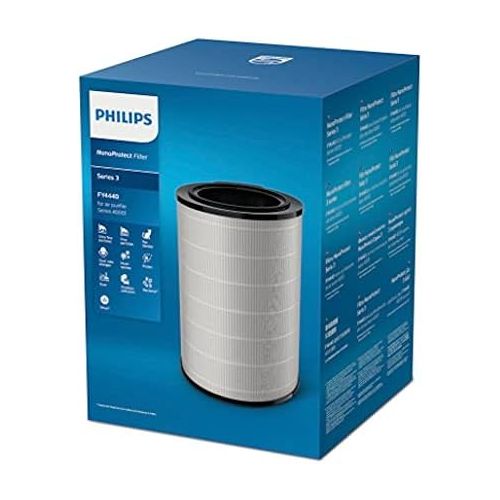 필립스 Philips Combination Filter for AC4236/10 ? Replacement Filter for Air Purifier 4000, HEPA and Activated Carbon Filter, FY4440/30