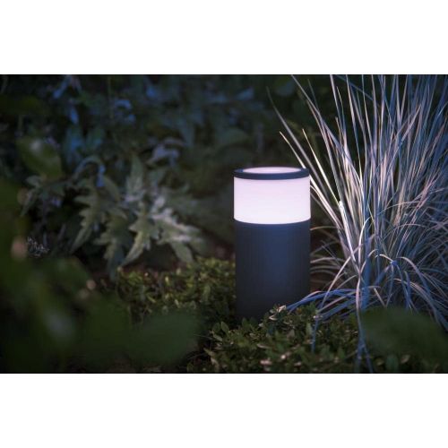 필립스 Philips Hue White and Color Ambiance LED Calla extension for outdoor use, dimmable, up to 16 million colors, controllable via app, compatible with Amazon Alexa (Echo, Echo Dot)