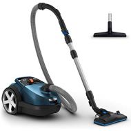 Philips FC8783/09 Performer Silent Vacuum Cleaner with Bag, Blue, 4 Litres