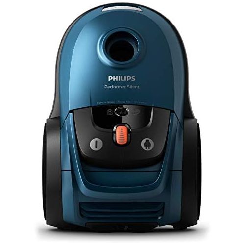 필립스 Philips FC8783/09 Performer Silent Vacuum Cleaner with Bag, Blue, 4 Litres