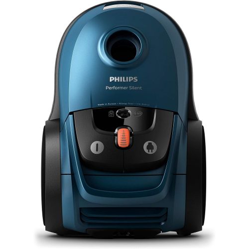 필립스 Philips FC8783/09 Performer Silent Vacuum Cleaner with Bag, Blue, 4 Litres