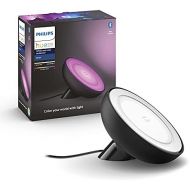 Philips Hue White and Colour Ambiance Bloom LED Table Lamp, Black, Dimmable, 16 Million Colours, App Control, Compatible With Amazon Alexa (Echo, Echo Dot)