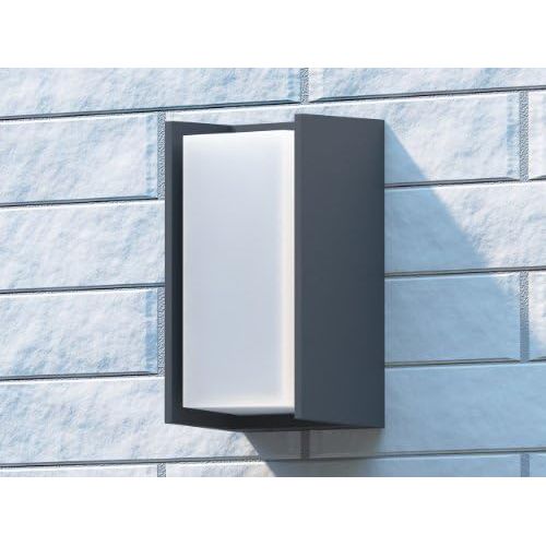 필립스 Philips Hue Philips Ecomoods Bridge Outdoor Wall Light Anthracite (Includes 1 x 15 Watts E27 Bulb)