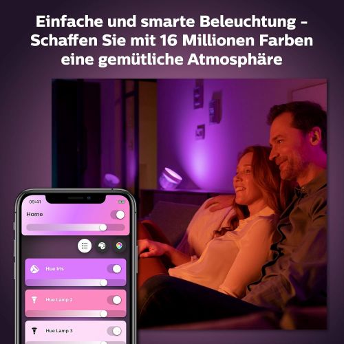 필립스 Philips Hue Iris White & Colour Ambience LED Table Light