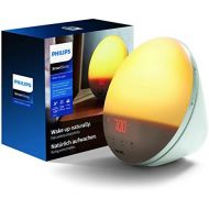 Philips HF3519/01 Wake up Light (Sunrise Function, Digital FM Radio, Daylight Alarm Clock), White