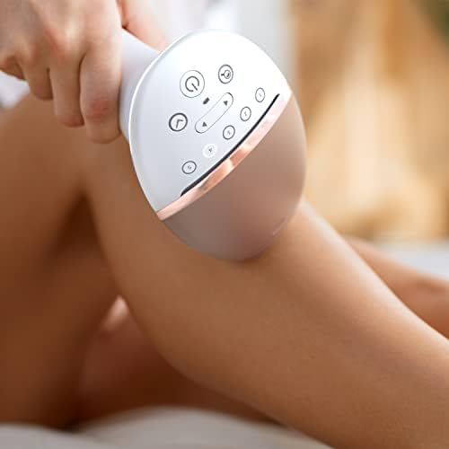 필립스 Philips Lumea Prestige IPL Hair Removal Device with SmartSkin Sensor, Four Intelligent Attachments for Armpits, Bikini Zone, Body and Face, BRI948/00