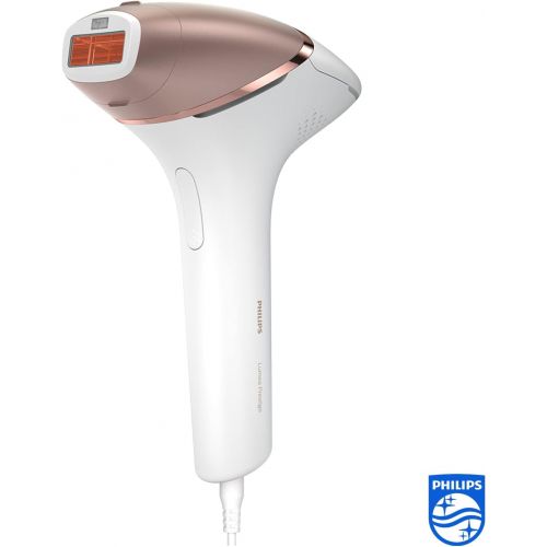 필립스 Philips Lumea Prestige IPL Hair Removal Device with SmartSkin Sensor, Four Intelligent Attachments for Armpits, Bikini Zone, Body and Face, BRI948/00