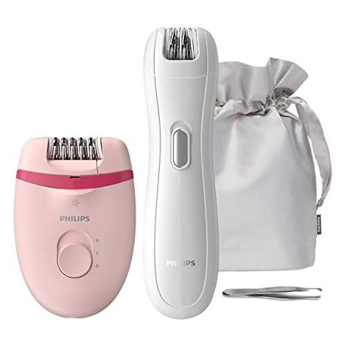 필립스 Philips Depiladora en seco y huemedo BRP531/00 Epilator Plastic White