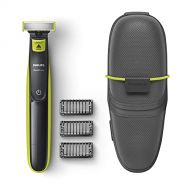 Philips OneBlade Face QP2520/65 Trimming Edge Shaving for Any Hair Length, 3 x Click on Stubble Combs Rechargeable Wet & Dry Use