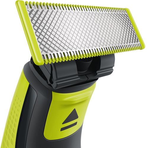 필립스 Philips OneBlade Face QP2520/65 Trimming Edge Shaving for Any Hair Length, 3 x Click on Stubble Combs Rechargeable Wet & Dry Use