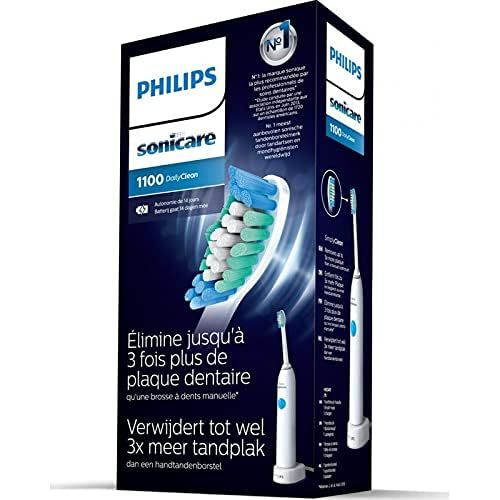 필립스 Philips Sonicare DailyClean 1100 HX3411/11 Electric Toothbrush
