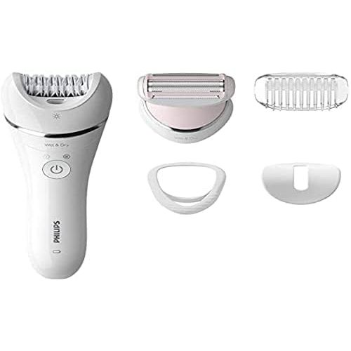 필립스 PHILIPS EEpilateur Wet & Dry BRE710/00 White