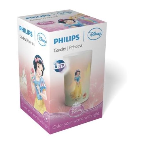 필립스 Philips Disney Princess Snow White Childrens LED Candle Night Light