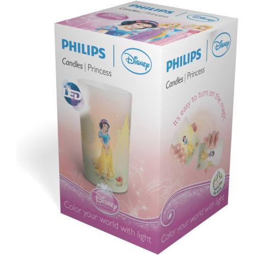 필립스 Philips Disney Princess Snow White Childrens LED Candle Night Light