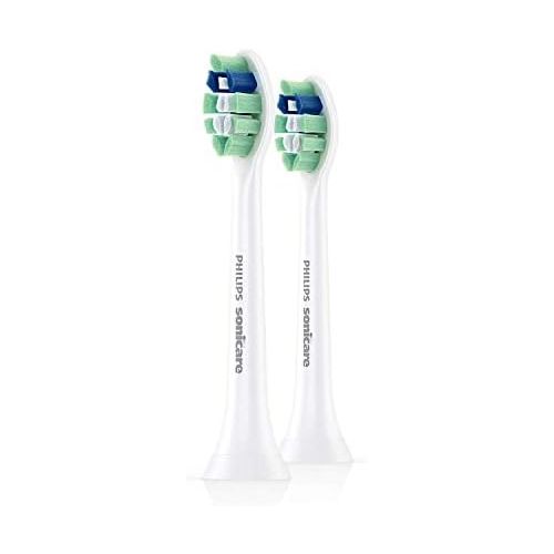 필립스 Philips Sonicare HX9022/07 Original ProResults Plaque Protector Toothbrush Heads White Pack of 2