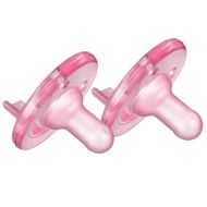 Philips Avent SCF192/07 Classic Dummy for Babies, Orthodontic, Silicone, Pink, 3 Months, Pack of 2