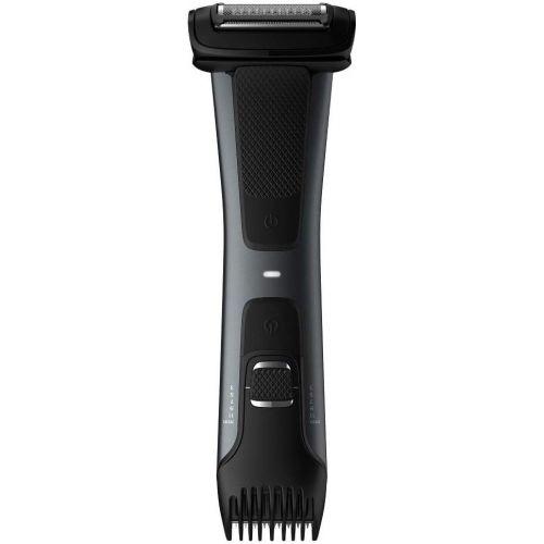 필립스 Philips BG7020/15 Bodygroom 7000 Body Hair Remover for Men, Wet & Dry, Combs Adjustable 3 11 mm, Hypoallergenic Film, Run Time Up to 70 Minutes