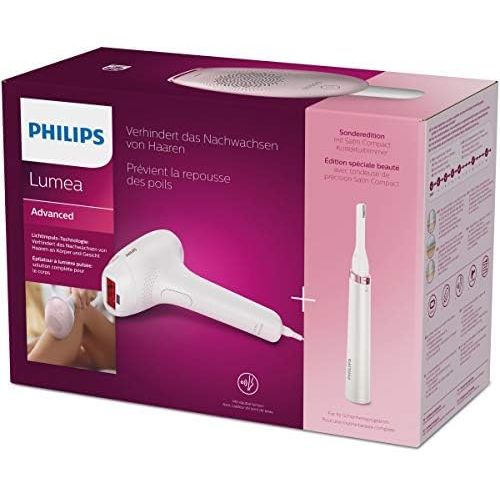 필립스 Philips BRI920 Lumea Advanced BRI920/00 IPL Hair Removal Device Red/White