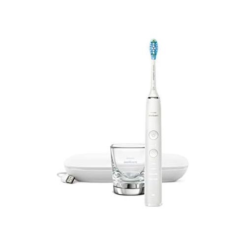 필립스 Philips Hx9911/27 Philips Sonicare Diamondclean 9000 Electric Toothbrush Ideal for Thorough Cleaning with USB Travel Case and Charging Cup Hx9911/27