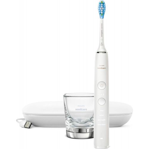 필립스 Philips Hx9911/27 Philips Sonicare Diamondclean 9000 Electric Toothbrush Ideal for Thorough Cleaning with USB Travel Case and Charging Cup Hx9911/27