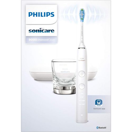 필립스 Philips Hx9911/27 Philips Sonicare Diamondclean 9000 Electric Toothbrush Ideal for Thorough Cleaning with USB Travel Case and Charging Cup Hx9911/27