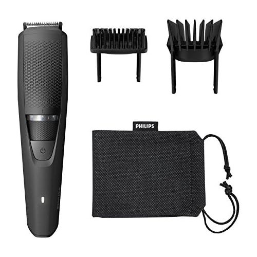 필립스 Philips BT3216/14 Series 3000 Beard Trimmer, 20 Length Settings, 3 Day Beard Made Easy