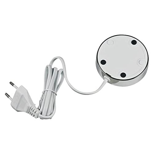 필립스 PHILIPS 423501014444 CRP245 ORIGINAL Ladestation Ladering Netzteil Steckernetzadapter mit Netzkabel weiss silber Elektrozahnbuerste Schallzahnbuerste