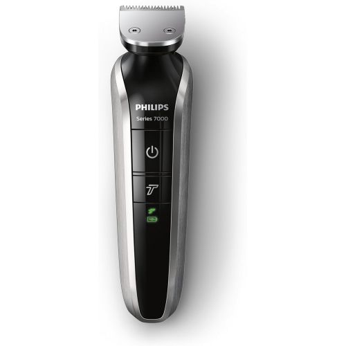 필립스 Philips QG3380/16 Multi Room Set Pro with Three Day Beard/Detail Comb, Hair Trimmer and Body Groom Attachment Black