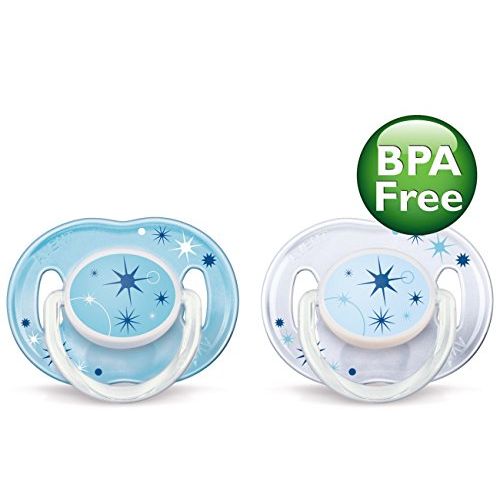 필립스 Philips AVENT Soother Night Time 0???6?m???SCF176/18