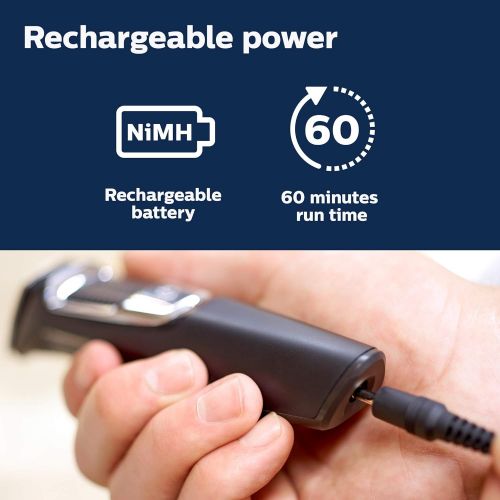 필립스 Philips Norelco Multigroom Series 3000 MG3750 / 50 Beard Face and Body Hair Trimmer for Men 13 Accessories No Oil Blade Required