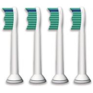 Philips Sonicare Original ProResults HX6014/35 Replacement Brushes Get Into Hard To Reach Areas & Fit Any Sonicare Toothbrush with Clip on System Pack of 4, Standard, White