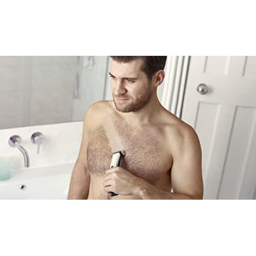 필립스 Philips Body Groomer Series 7000 Shower Proof Ultimate Trimmer for Shaving or Trimming Anywhere Below Neck Wired and Wireless Use BG7025/13