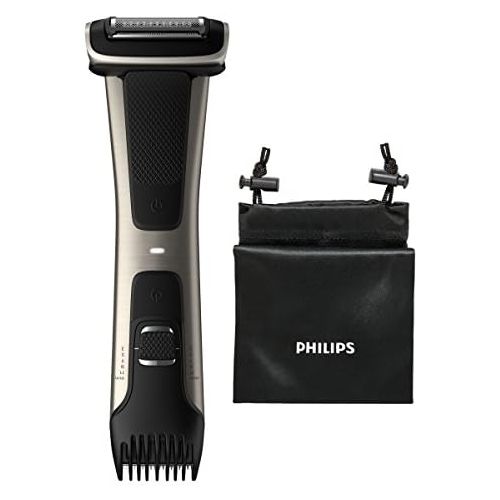 필립스 Philips Body Groomer Series 7000 Shower Proof Ultimate Trimmer for Shaving or Trimming Anywhere Below Neck Wired and Wireless Use BG7025/13