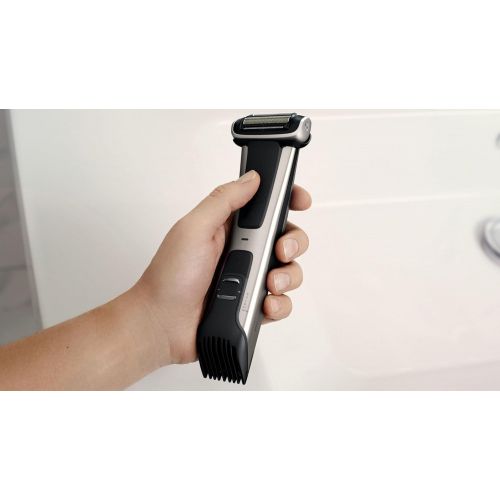 필립스 Philips Body Groomer Series 7000 Shower Proof Ultimate Trimmer for Shaving or Trimming Anywhere Below Neck Wired and Wireless Use BG7025/13