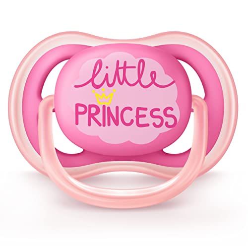 필립스 Philips Avent Ultra Air Dummy 2018 Novelty 6 18 Months Set of 4 Princess Includes 2 Sterilised Transport Boxes