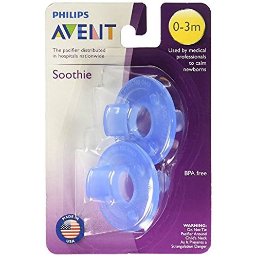 필립스 Philips Avent Avent???Soothie???Dummy from America 0?to 3?Months Pack of 2???Blue