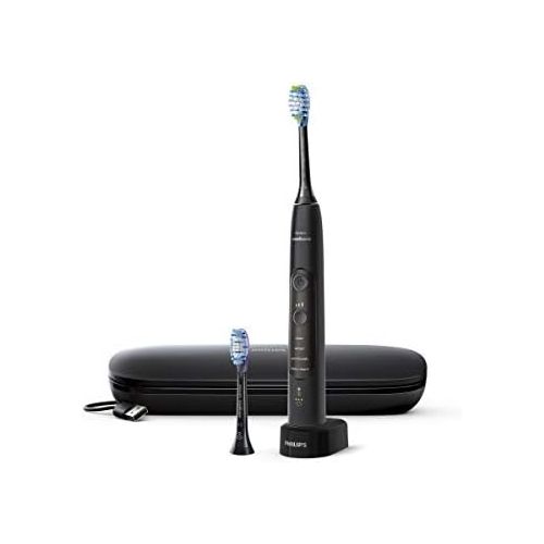 필립스 Philips HX9631/16 Electric Toothbrush Black Electric Toothbrush (AC/Battery, Built In Battery, Lithium Ion, 336 Hours, 110 220 V, Pack of 1)